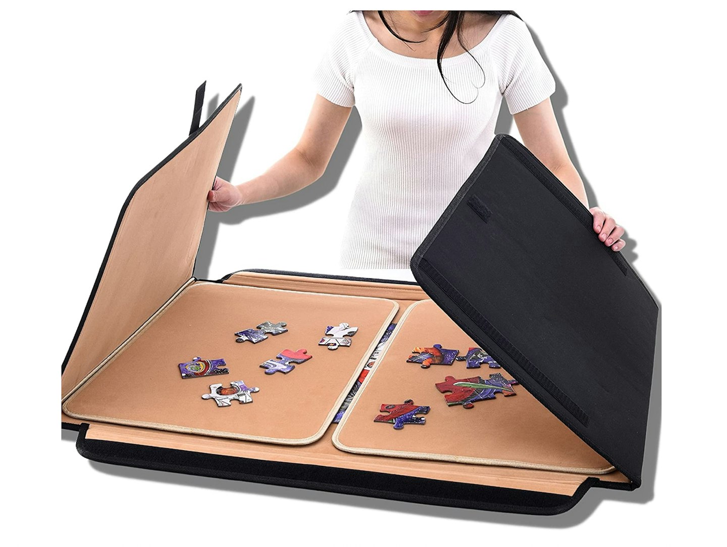 Deluxe wooden jigsaw organiser discount